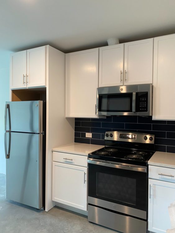 Kitchen in BonVi apartment